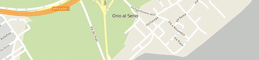 Mappa della impresa alberti maurizio a ORIO AL SERIO