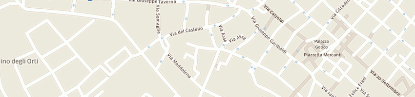 Mappa della impresa presti federico a PIACENZA