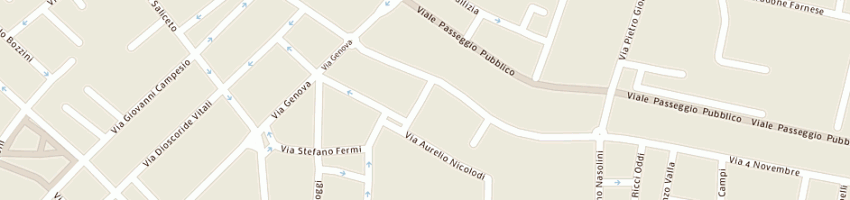 Mappa della impresa autoscuola cheope snc di rigolli giuseppe e c a PIACENZA