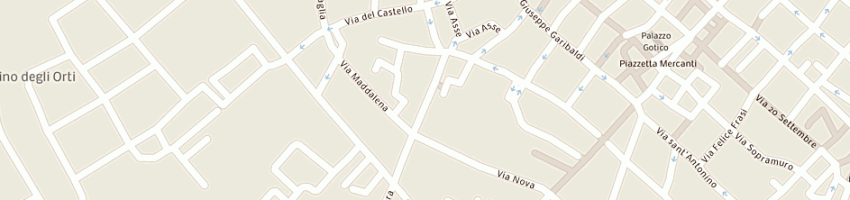 Mappa della impresa sabbadini maurizio a PIACENZA