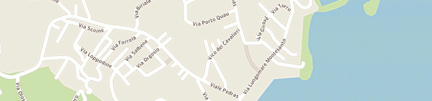 Mappa della impresa usai annalisa a BAUNEI