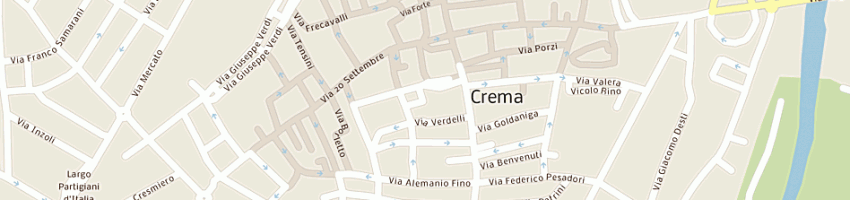 Mappa della impresa grasso antonio a CREMA