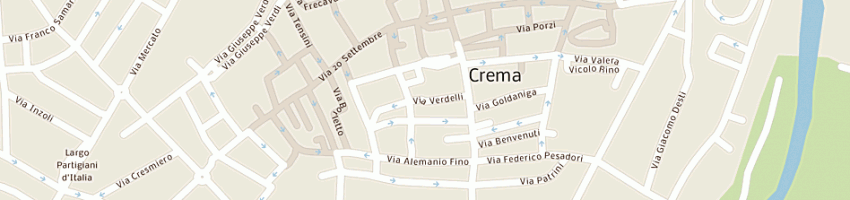 Mappa della impresa bossi dalmazio a CREMA