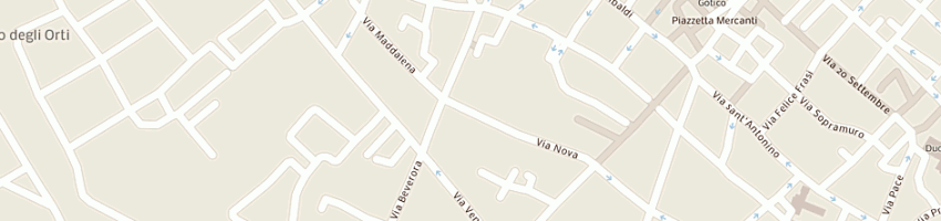 Mappa della impresa albasi a PIACENZA