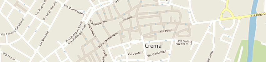 Mappa della impresa gerundotour srl a CREMA