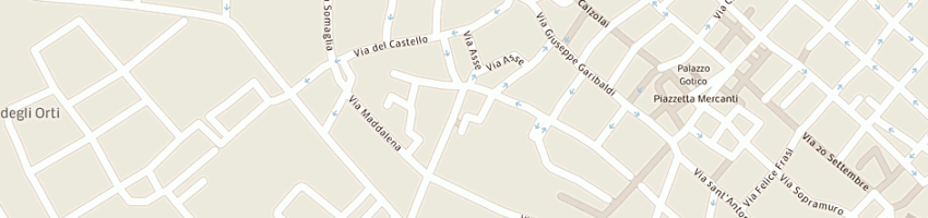 Mappa della impresa cighetti gian biagio a PIACENZA
