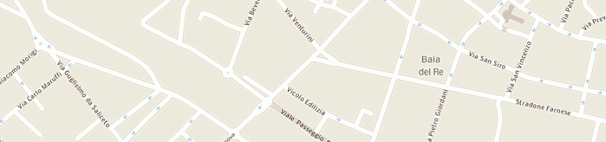 Mappa della impresa picchioni italo snc a PIACENZA
