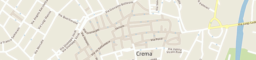 Mappa della impresa giandini graziella a CREMA
