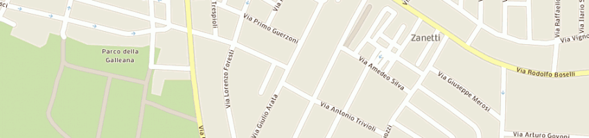 Mappa della impresa acconciature per uomo di gentilotti franco e massimo snc a PIACENZA