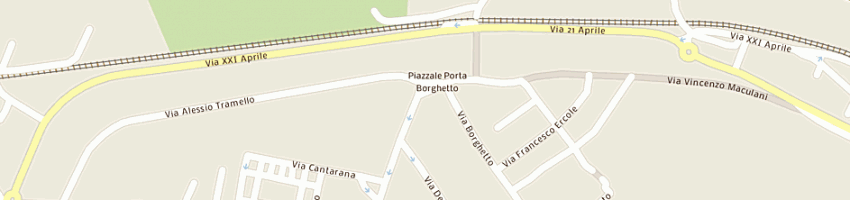 Mappa della impresa i delfini di tanzi a e ferri e snc a PIACENZA