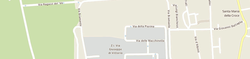 Mappa della impresa bodycote materials testing srl a CREMA