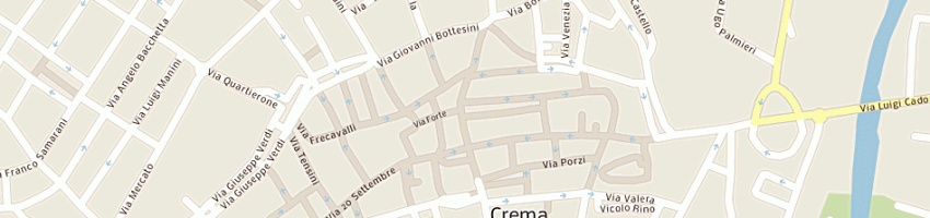 Mappa della impresa ferrigno luigi a CREMA