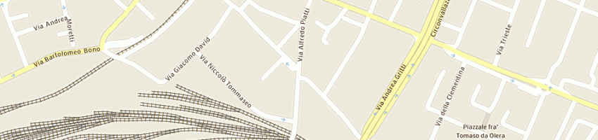 Mappa della impresa automanie snc di pagan maurizio e c a BERGAMO