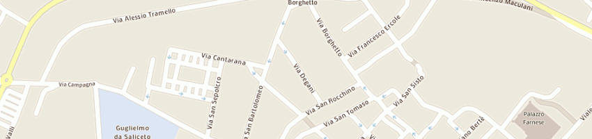 Mappa della impresa pronti camillo a PIACENZA