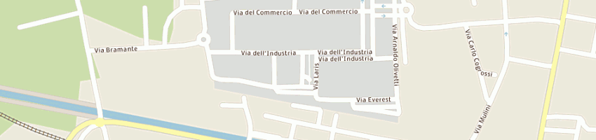 Mappa della impresa xanto srl a CREMA