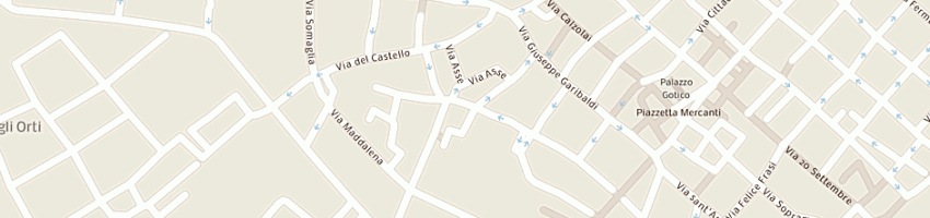 Mappa della impresa jam - srl a PIACENZA