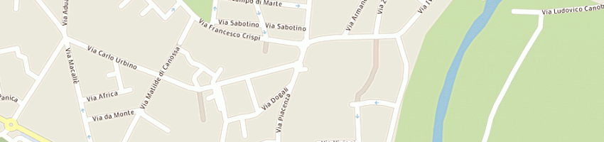 Mappa della impresa grasso roberto a CREMA