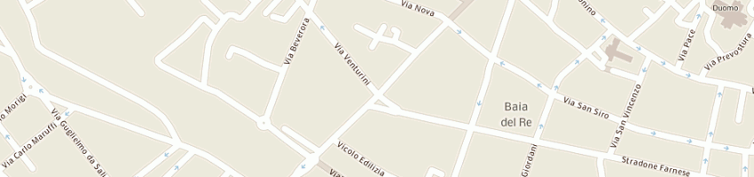 Mappa della impresa tirelli massimo sas a PIACENZA