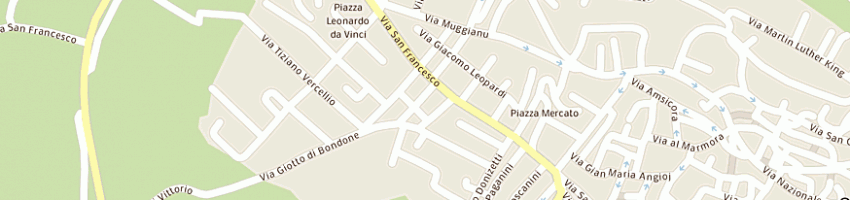 Mappa della impresa lai giuseppe a OROSEI