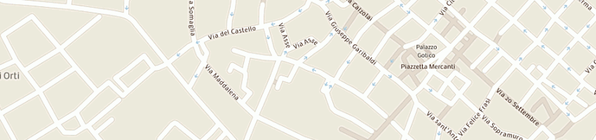 Mappa della impresa ferri gilberto a PIACENZA