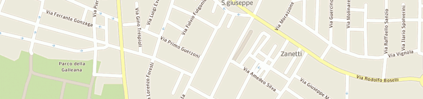Mappa della impresa santoro salvatore a PIACENZA