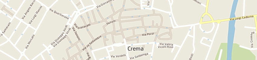 Mappa della impresa vanoli giulio a CREMA