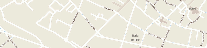 Mappa della impresa ristorante piccola osteria di perini giuliano a PIACENZA