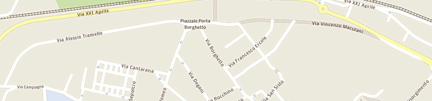 Mappa della impresa zecca marta a PIACENZA