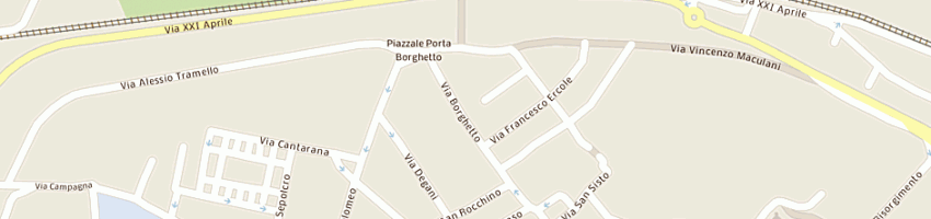 Mappa della impresa autotrasporti velosud di rizzo samantha a PIACENZA