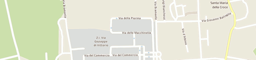Mappa della impresa rtm di treccani paola e c snc a CREMA