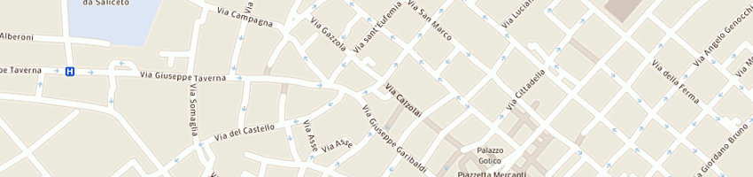 Mappa della impresa togni roberto a PIACENZA