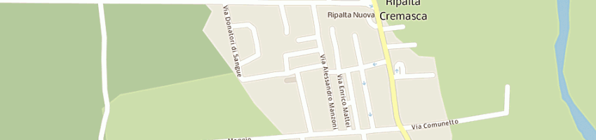 Mappa della impresa corna giuseppe a RIPALTA CREMASCA