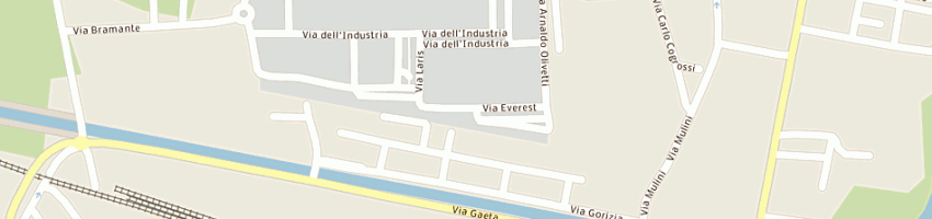 Mappa della impresa severgnini snc di severgnini a e g a CREMA