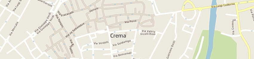 Mappa della impresa studio legale associato bravi a CREMA