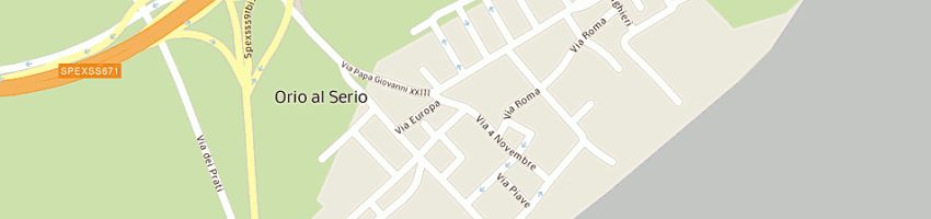 Mappa della impresa fidelio di martinelli giorgio e c snc a ORIO AL SERIO