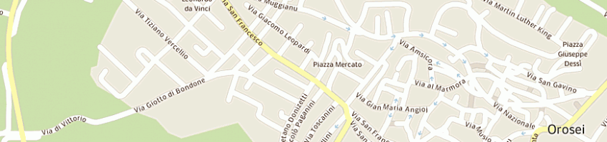 Mappa della impresa sotgia ilaria a OROSEI