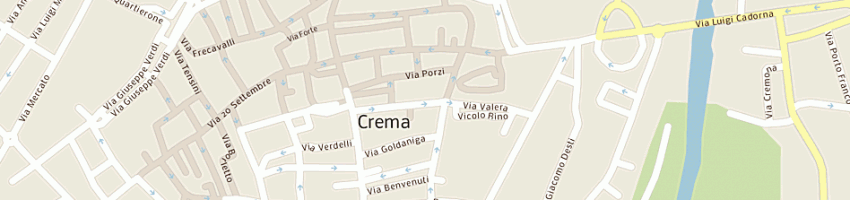 Mappa della impresa parati angelo a CREMA
