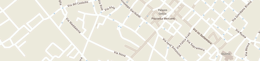 Mappa della impresa balestra aldo a PIACENZA