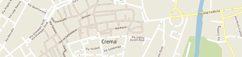 Mappa della impresa immobiliare lara sas di fornaroli mario e c a CREMA
