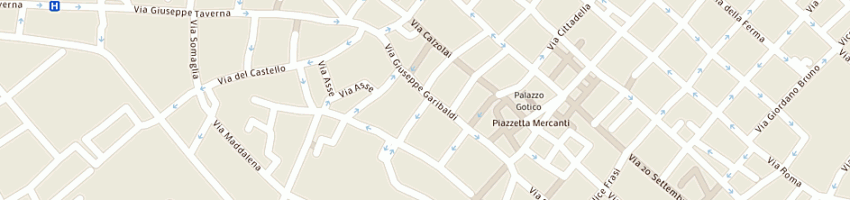 Mappa della impresa provincia di piacenza a PIACENZA