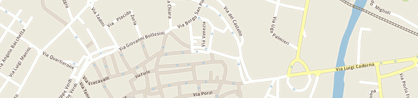 Mappa della impresa caffe' ponte della crema a CREMA