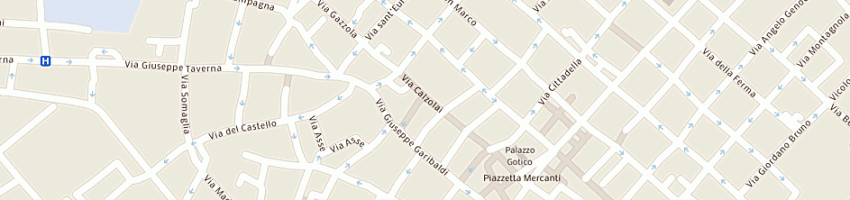Mappa della impresa galleria atelier d'arte braceschi roberta a PIACENZA