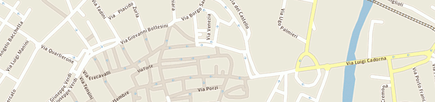 Mappa della impresa bodini gianni a CREMONA