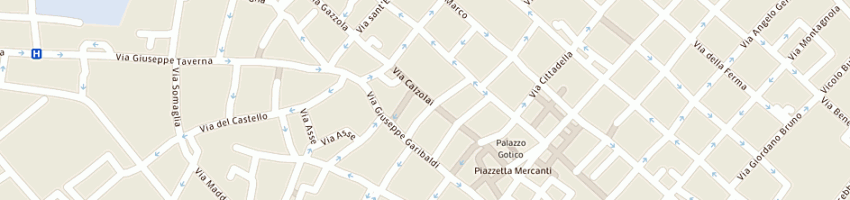 Mappa della impresa colors world srl a PIACENZA