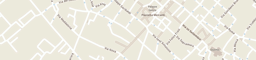 Mappa della impresa famiglia piasinteina a PIACENZA