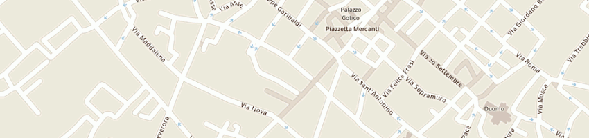 Mappa della impresa sentieri nel mondo onlus a PIACENZA