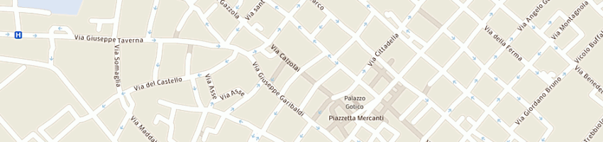 Mappa della impresa bilancia cesare a PIACENZA