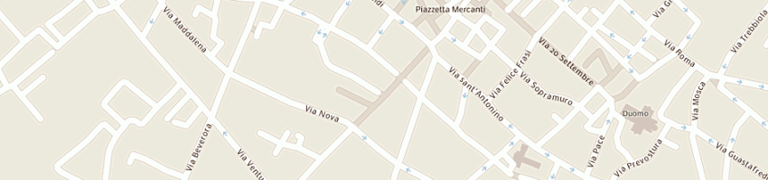 Mappa della impresa monachesi loris a PIACENZA