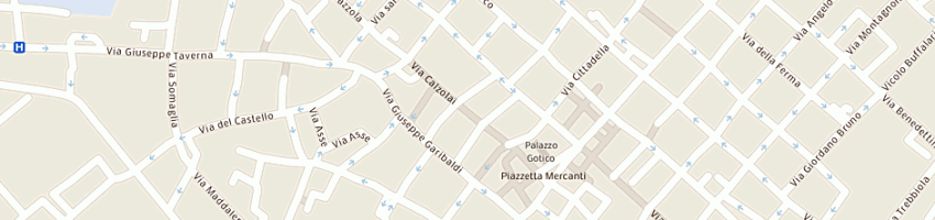 Mappa della impresa laboratorio di orologeria di amani m e egalini g snc a PIACENZA