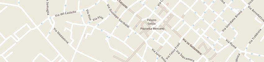 Mappa della impresa tacchino carlo a PIACENZA
